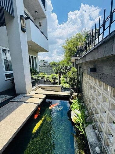 Bán biệt thự Đường Vũ Phương Đề, Thạnh Mỹ Lợi, 20x23m, 1 hầm + 3 tầng