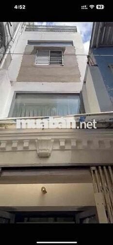 CHÍNH CHỦ BÁN GẤP NHÀ 4 TẦNG BTCT 3PN, 2WC HẺM 4M THÔNG SỔ ĐẸP CHUẨN