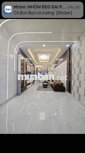 nhà trệt lầu 4 x20 -3 pn 3 wc đg xe tải
