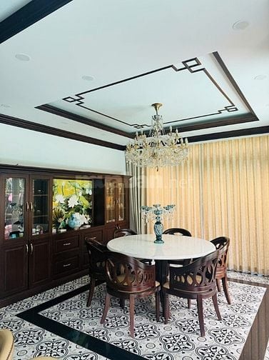 Bán biệt thự Đường Vũ Phương Đề, Thạnh Mỹ Lợi, 20x23m, 1 hầm + 3 tầng