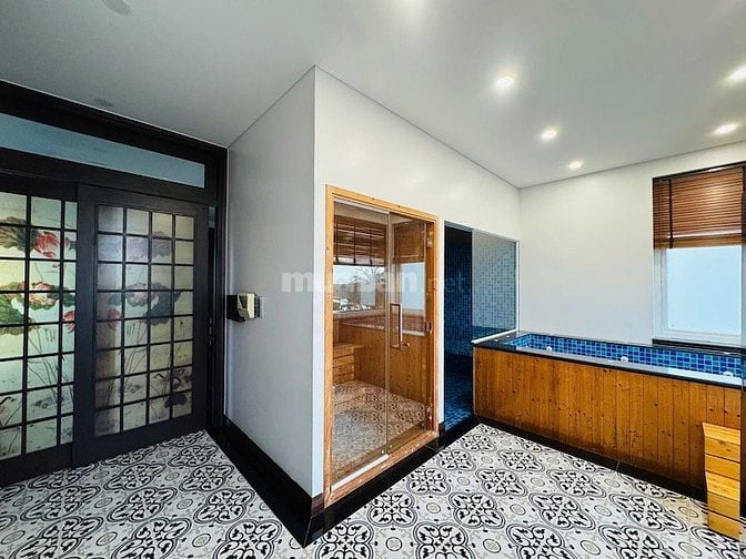 Bán biệt thự Đường Vũ Phương Đề, Thạnh Mỹ Lợi, 20x23m, 1 hầm + 3 tầng
