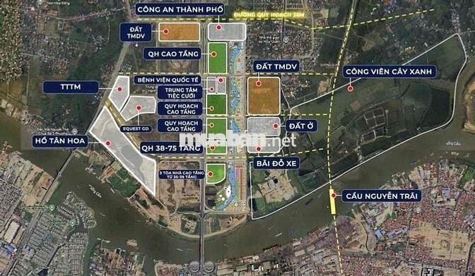 Bán đất TDC Bắc Sông Cấm ÁP TRÀN, THUỶ NGUYÊN đủ vị trí ,đủ diện tích