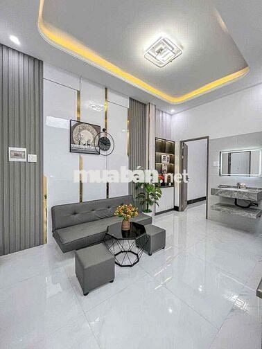 NHÀ PHỐ MỚI XÂY 1 TRỆT 2 LẦU - KDC HỒNG LOAN - ĐỐI DIỆN BẾN XE TPCT