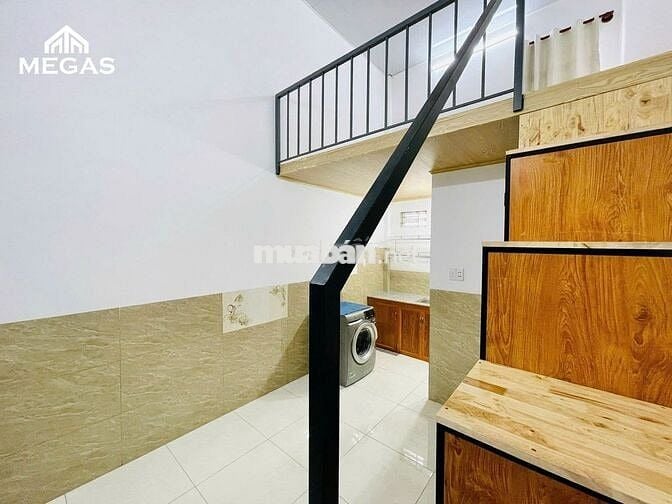 Phòng Mới 100% - Giá Rẻ - Gác Cao Full nội thất Ngay CVPM- Tô Ký - NAT
