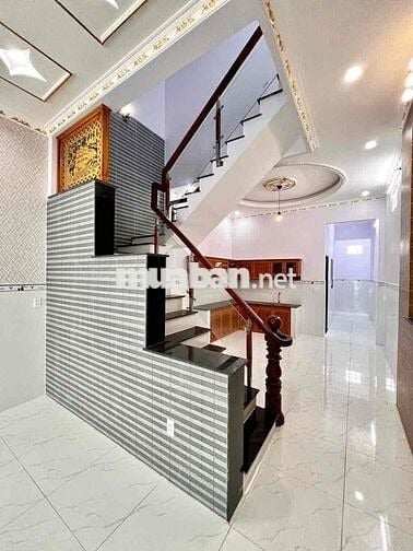 Nhà đẹp 4,2*23m 4PN hẻm 6m ô tô 3/ ngắn Chợ 1A Ấp 1 Vĩnh Lộc B
