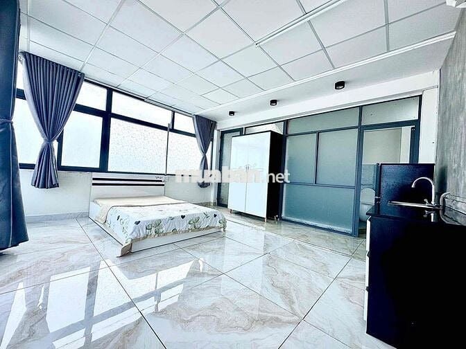 CĂN HỘ CAO CẤP RỘNG 45m2, BANCOL , FULL NỘI THẤT, PHƯỜNG 15, TÂN BÌNH