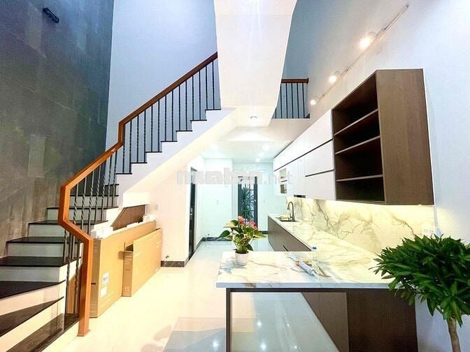 🌈 Bán Nhà Trệt Lầu Mới Sổ Hồng Hoàn Công. Gần Cầu Trần Hoàng Na 2.5km
