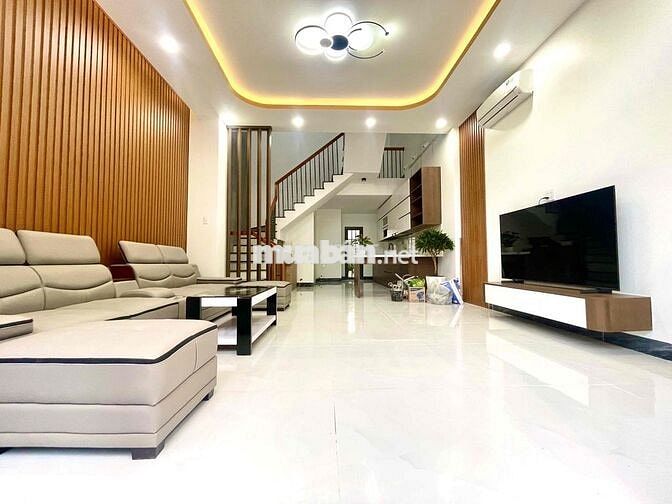 🌈 Bán Nhà Trệt Lầu Mới Sổ Hồng Hoàn Công. Gần Cầu Trần Hoàng Na 2.5km