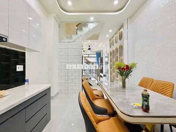 NHÀ MỚI 100% VỊ TRÍ ĐẸP KINH DOANH 5 LẦU  5X16 NGUYỄN VÂN KHỐI. GÒ VẤP