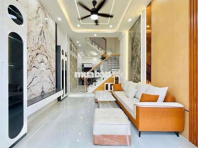 NHÀ MỚI 100% VỊ TRÍ ĐẸP KINH DOANH 5 LẦU  5X16 NGUYỄN VÂN KHỐI. GÒ VẤP