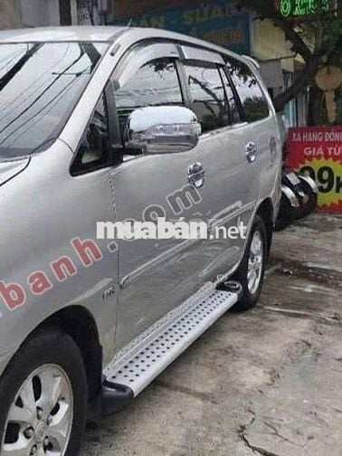 Toyota Innova G – Đời 2008-Số sàn | Màu ghi bạc
