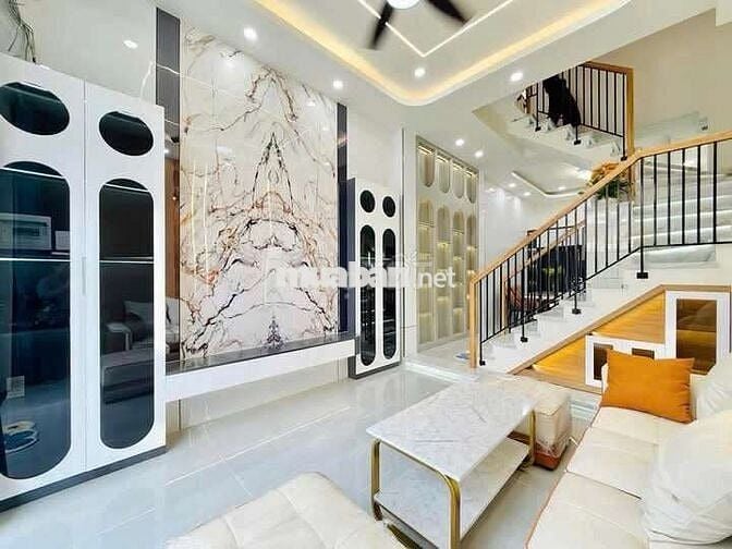 NHÀ MỚI 100% VỊ TRÍ ĐẸP KINH DOANH 5 LẦU  5X16 NGUYỄN VÂN KHỐI. GÒ VẤP