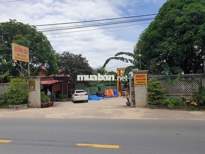 Bán xưởng 3000m2 tháo nợ xấu thổ cư 400m2 Địa Đạo Củ Chi MT Tỉnh Lộ 6