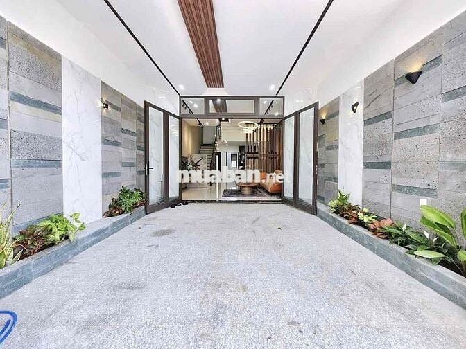 Bán nhà mặt hẻm nằm giữ chợ Bình Điền và Chợ Hưng Long Chỉ 8p đi xe
