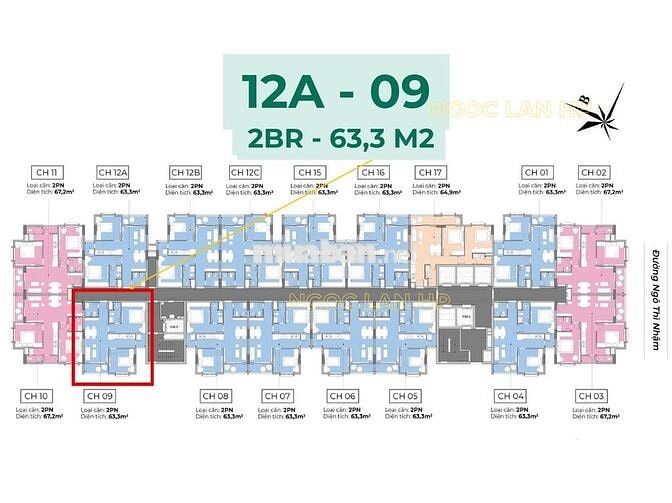 2,7 TỶ- CĂN 2PN MIA CENTER- CHO VAY- TRẢ TRƯỚC 600TR - SẮP BÀN GIAO
