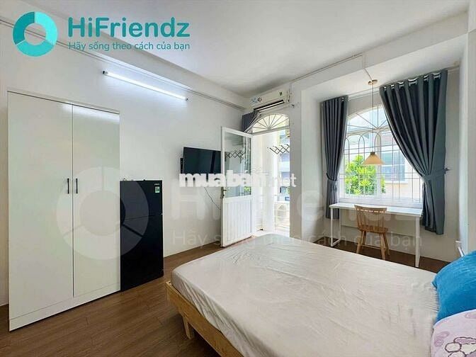 🍀Studio Ban Công/Cửa Sổ, máy giặt riêng, KHU AN NINH,ISB,UEH,CHỢ