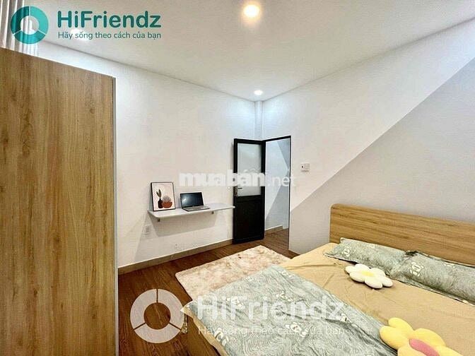 Căn hộ 1PN 1PK bancol -40m2 - Full Nội thất - Ngay sân bay