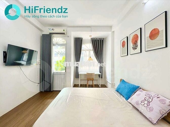 🍀Studio Ban Công/Cửa Sổ, máy giặt riêng, KHU AN NINH,ISB,UEH,CHỢ