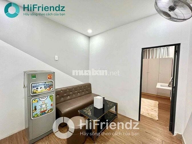 Căn hộ 1PN 1PK bancol -40m2 - Full Nội thất - Ngay sân bay