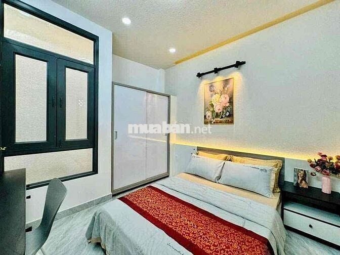 CHO THUÊ NHÀ MỚI TINH FULL NT 4PN WC TRONG PHÒNG QUANG TRUNG P8 GV