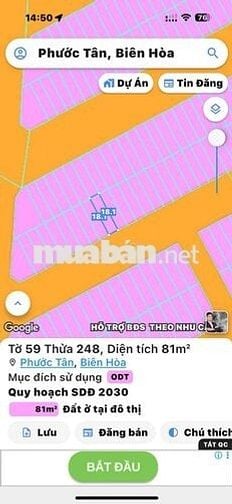 1 Lô *** ngay Tái Định cư cường Thuận cưc đẹp khu thông bàn cơ tl