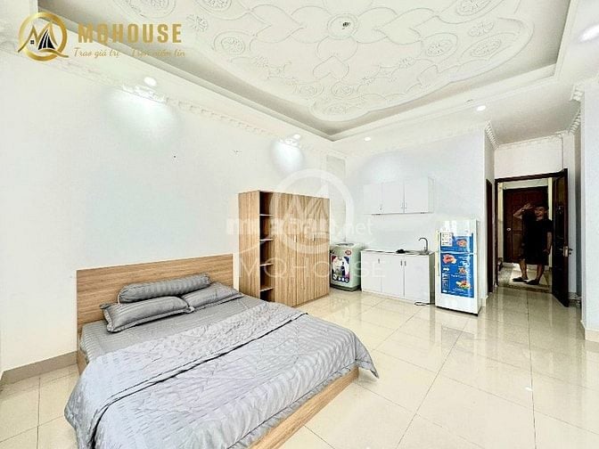 Phòng cho thuê Tân Phú, ban công thoáng, full nội thất