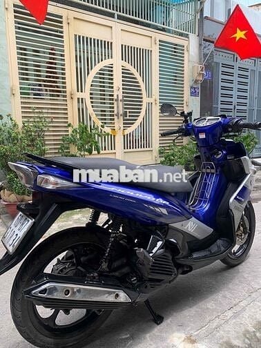Yamaha Nouvo6 125cc Fi 2015 xanh bạc SD37000km