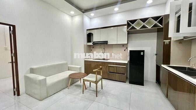 Cho Thuê Trệt 1pn 40m2 Ngăn Vách Tách Bếp Full NT Ngay CMT8 Quận 10