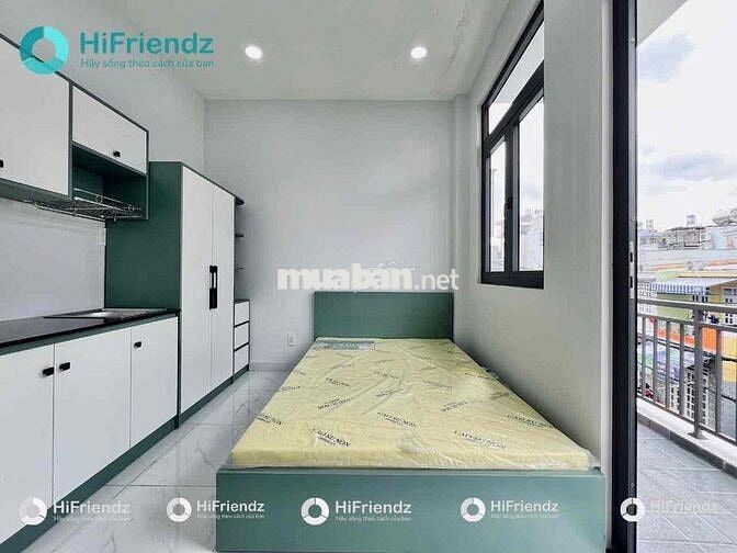 CĂN HỘ BAN CÔNG MỚI 100% NGAY MẶT TIỀN HOÀNG VĂN THỤ