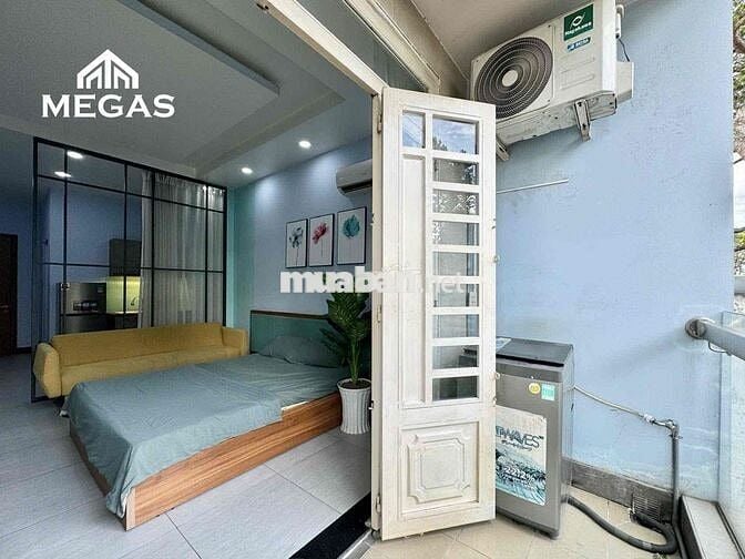 CĂN HỘ TÁCH BẾP _ BANCONG LỚN _ MÁY GIẶT RIÊNG CẠNH CẦU VƯỢT 3/2