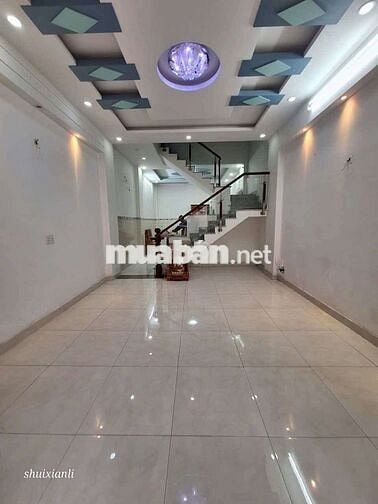 Nhà 1 trệt 3 lầu full nội thất đường số 6 BHH B bình tân