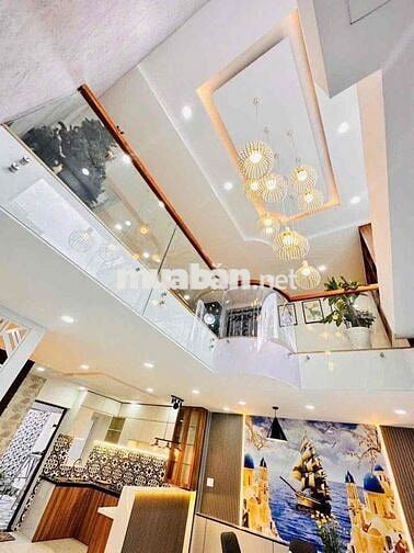 Bán Gấp Nhà SHR 3 Lầu 6x14m, Full Nội Thất, TL49 Quận 12, Sát Gò Vấp