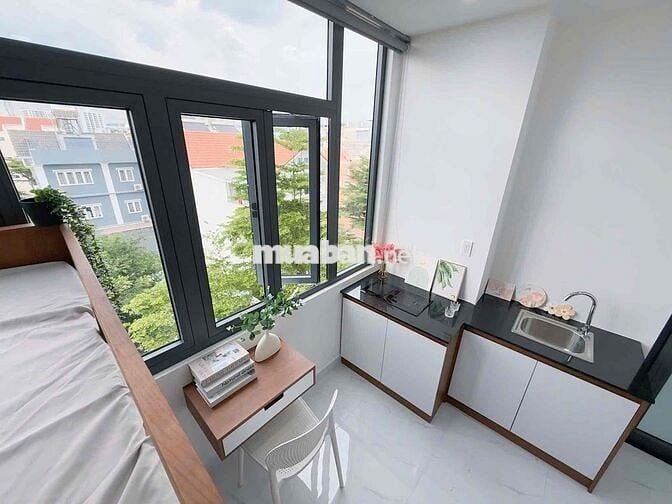 PHÒNG GIƯỜNG ĐÔI ĐI BỘ QUA ĐẠI HỌC TÔN ĐỨC THẮNG Q7