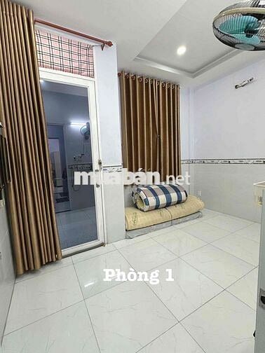 Nhà LÊ VĂN QUỚI [4,1x10,5 2lầu, 2pn, 2toilet] 9tr/tháng