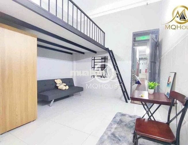 PHÒNG GÁC SIÊU TO_35m2_GÁC CAO 2 MÉT_5 NGƯỜI Ở ĐƯỢC_SIÊU AN NINH