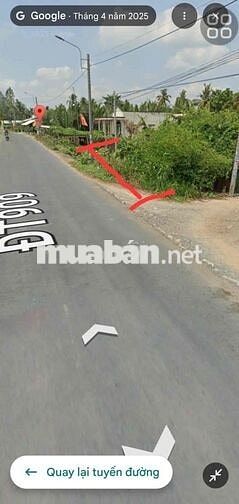 Nền đất tỉnh lộ 909 Xã Long Hồ