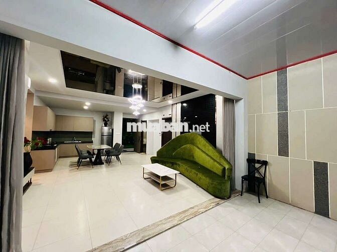 Nhà Sân Vườn Full Nội Thất 3PN 200m2 KDC Hoàng Quốc Việt Quận 7