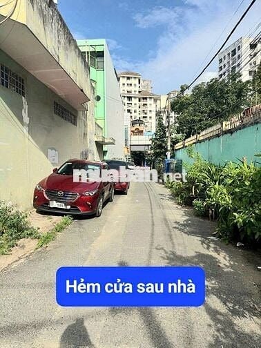 CHO THUÊ NNC 3TẦNG, 2 MẶT HẺM XE HƠI, NGAY ĐẦM SEN LẠC LONG QUÂN Q.11