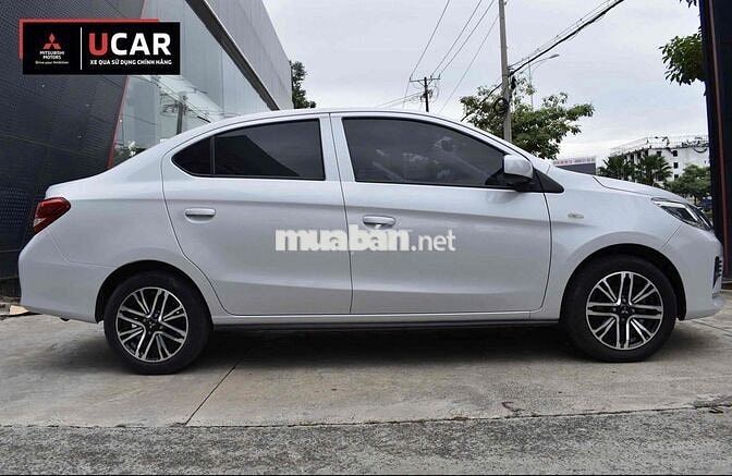 🚗MITSUBISHI ATTRAGE MT TRẮNG 2021 - 39.500km