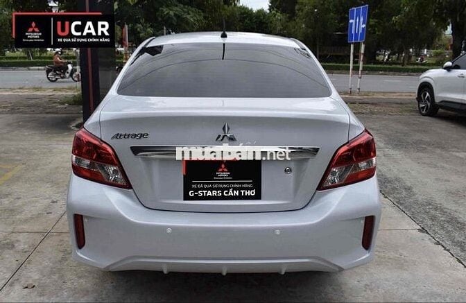 🚗MITSUBISHI ATTRAGE MT TRẮNG 2021 - 39.500km