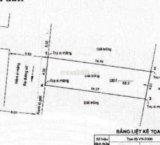 CHÍNH CHỦ GỬI BÁN 4 NỀN F0 - HXH - NGAY PHẠM VĂN ĐỒNG - 4.2 TỶ