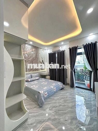 Hẻm 6m thông 80/ Lưu Chí Hiếu (4x17m) 3.5 tấm (4PN 4WC) Sân Thượng