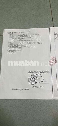 Ngộp Bank - Hẻm Xe Hơi Thông 1Trục - City Land - 77.3M² - 2Mặt Tiền