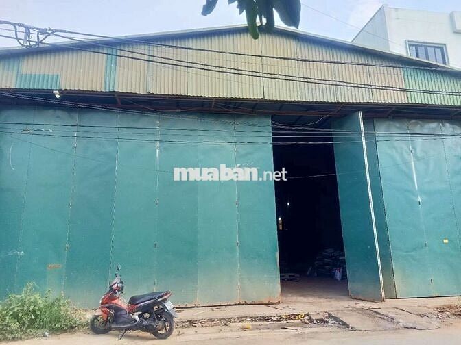 CC BÁN LÔ ĐẤT 780,2M CÓ SẴN XƯỞNG CHO THUÊ 25TR/THÁNG 2MẶT TIỀN