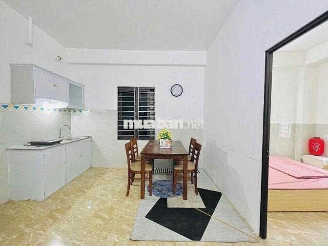 NGỌC TRỤC - TỐ HỮU - VẠN PHÚC - PHÒNG 1 KHÁCH 1 NGỦ 35M2 BAN CÔNG