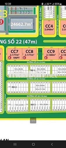 ❌❌Siêu phẩm 2168m2 thổ cư 3 MẶT TIỀN đường số 22 Green City P6 Tân An