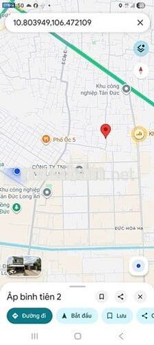 Đất 10 x 35 Mặt tiền đường nhựa Tám Bình, gần chợ Đồn Cây Dương