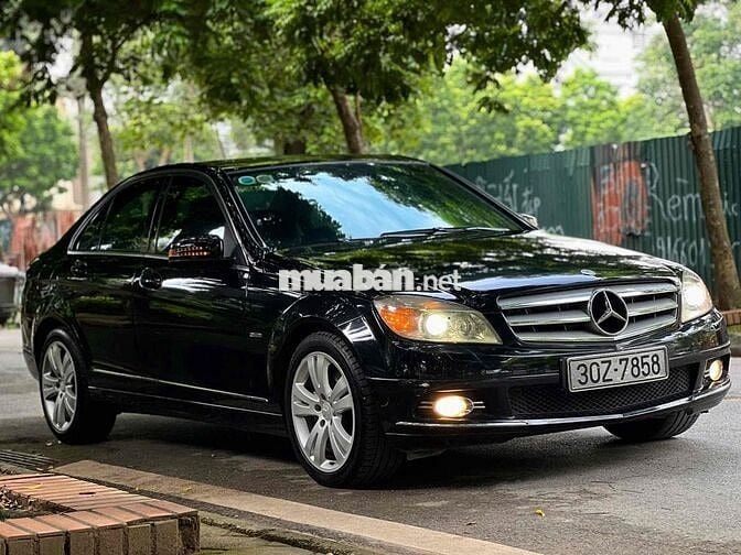 Mercedes Benz C Class Đen, Sản xuất 2010, Sedan
