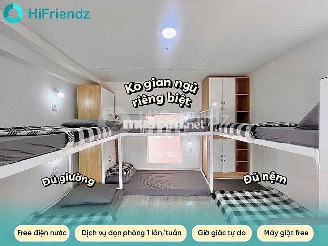 Cho Thuê KTX Đi Bộ Qua UFM - Đầy Đủ Tiện Ích - An Ninh, Giờ Giấc Tự Do