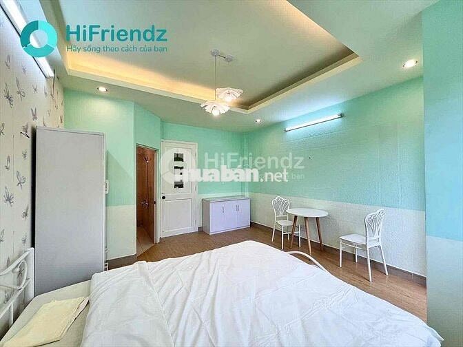 CHO THUÊ PHÒNG BAN CÔNG FULL NỘI THẤT TỦ LẠNH + SOFA MÁY LẠNH ĐẦY ĐỦ